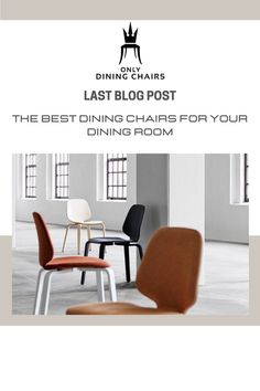 the dining chairs for your dining room are available in different colors and styles, including black or white