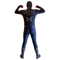 Transform into your friendly neighborhood hero: Embrace your inner superhero with our Spiderman No Way Home Cosplay Jumpsuit Costume. Crafted with precision, this costume mirrors the iconic look of Spider-Man, allowing you to swing into action with authenticity and style. Specifications: Movie: Spider-Man No Way Home Material: Lycra Package included: Jumpsuit Size Chart(Inches): Size Height Chest Waist Hip X-Small 64 33-36 28-29 32-34 Small 67 36-38 30-31 35-37 Medium 69 39-41 32-34 38-40 Large Spiderman No Way Home, Jumpsuit Costume, Spider Man No Way Home, No Way Home, Women Set, Outerwear Women, No Way, Matching Sets, Spiderman