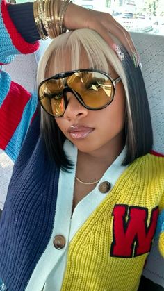 Club Outfits For Women, Club Outfits, Black People, Hair Inspo, Hair Ideas, Black Women, Hairstyles, Shades, Hair Styles