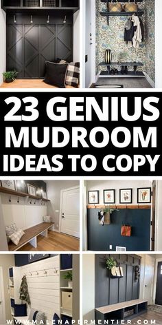 Mudrooms are a game-changer for keeping things organized and stylishI love adding practical yet cute touches to mineThink about built-in benches with storagehooks for jackets and bagsand cubbies for shoesYou can also decorate with basketsrugsand even a small gallery wall to make it feel cozyMudroom ideas entryway and mudroom decor can really transform that space into a welcomingfunctional areaPerfect for keeping the chaos at bay Family Mudroom Ideas, Diy Mudroom Cubbies, Small Mudroom Storage Ideas, Mudroom In Kitchen, Mud Room Bench Ideas, Entryway Built In Ideas, Entryway Hook Ideas, Cozy Mudroom