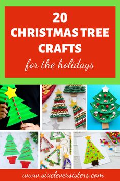 20 christmas tree crafts for the holidays