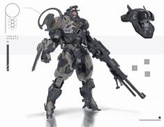 Soldiers Concept Art, Futuristic Soldiers, Exo Suit, Power Armour, Battle Suit, Fiction Idea, Cyberpunk Character