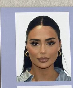 Passport Photo Ideas, Passport Photo Makeup, Maquillage On Fleek, Passport Photo, Dope Makeup, Photo Makeup