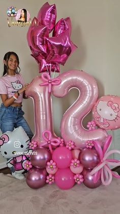 Birthday Balloon Marquee, Barbie Balloons, Balloon Marquee, Art Supplies For Kids, Balloons Photography, Birthday Goals, 40th Birthday Decorations