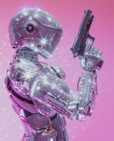 Barbie-ish cyborgs & femme fatale bots? Transhumanism. Inspired by my love of the movies, Terminator & Robocop, with a sprinkle of fem bots from Austin Powers 😆 I haven’t done any sci-fi art here but ya girl is a sci-fi fanatic, almost as much as a horror fanatic! Let me know what you think💖 Get out there this week and TERMINATE it🔫🦾🦿 Xo, Heather . . . ✨Images here created with Midjourney . . . . . #glitteraesthetic #pinkaesthetic #pinkvibes #cyberpunkart #scifiart #futuristicfashion Gothic Barbie Aesthetic, Hyper Pop Aesthetic, Collage Pics, Horror Fanatic, Austin Powers, Gothic Nails, Illustrated Art, Beautiful Princess