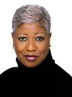 buzz cuts for women over 50 - Yahoo Image Search Results Short Hairstyles For Black Women, New Natural Hairstyles, Beautiful Gray Hair, Natural Gray Hair, Short Grey Hair, Penteado Cabelo Curto, Hairstyles For Black Women