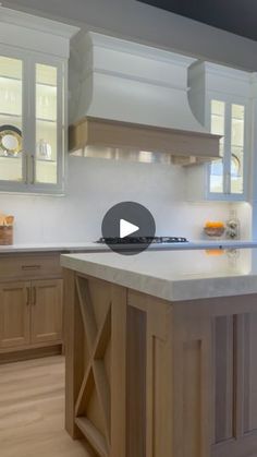 the kitchen is clean and ready for us to use in its new owner's home