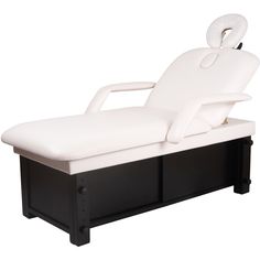 Spa Masters Massage Bed with Storage Cabinet Removeable Arms Headrest Attachment Adjustable Height & Back Note: Actual shipping costs may vary from those shown at check out. We will contact you if any adjustment is required... or call us at 800-434-0018 and request a shipping quote... ask about curbside delivery, inside delivery and white glove delivery options ! VIEW ALL PRODUCTS BY SPA MASTERS Facial Bed With Storage, Bed With Cabinet, Facial Bed, Tech Room, Lash Bar, Esthetician Room Decor, Esthetics Room, Esthetician Room, Spa Rooms