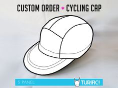 Custom Order  Cycling Cap  5 Panel Hat  You design it we'll sew it! (26.00 USD) by TurificHandmade Customizable 5-panel Snapback Hat, Custom Adjustable 5-panel Snapback Hat, Custom Adjustable Snapback Hat, White 5-panel Snapback Hat, Customizable White 5-panel Snapback Hat, Customizable White 5-panel Baseball Cap, Five Panel Cap, 5 Panel Hat, Five Panel