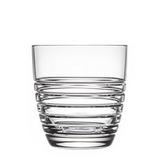 an empty glass on a white background