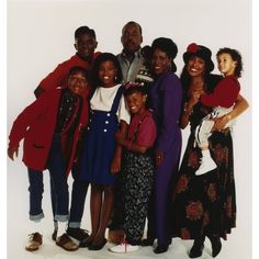 Family Matters Family Portrait Photo Print Image 1 Darius Mccrary, Jaleel White, 1980s Tv Shows, Abc Photo, Lifetime Movies, Black Hollywood, Family Matters, Black Families, 90s Kids