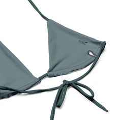 Stay comfortable and beach ready all summer in this FYC String Bikini set. It’s made from soft recycled polyesterwith double-layering and UPF 50+. Style the straps how you like, and get ready to swim! 🏊‍♀️ 🌟 Features: Soft and stretchy material with UPF 50+ protection. Available in sizes up to 4XL. Bikini top comes with removable padding for comfort. Multiple ways to tie and style the bikini set. 🌊 Disclaimer: To make your All-Over Print Recycled String Bikini last longer, thoroughly rinse it Swim Sets, Beach Ready, Loungewear Sets, Swimwear Sale, Bear Print, Casual Sets, Slate Blue, Upf 50, Stretchy Material