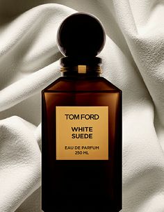 WHITE SUEDE: Wild. Charming. Irresistible. Tom Ford White Suede, Opi Bubble Bath, Tom Ford Leather, Matcha Cookies, Gold Bracelets Stacked, Musk Fragrance, Cold Shower, Beauty Products Photography