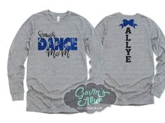 Glitter Senior Dance Mom Shirt | Long Sleeve Dance Shirt | Dance Shirt | Customize colors PLEASE READ BEFORE ORDERING WE CANNOT RUSH ORDERS OR CREATE NEW DESIGNS DURING PEAK SEASON AUG - MAY. IF YOU NEED TO CANCEL PLEASE DO SO WITHIN 24HRS Please read full description before ordering we cannot be responsible for mistakes made by not reading the full description. ORDERING INSTRUCTIONS: 1. Select your Garment Size/Color Each size must be selected separately. Please do NOT leave a list of sizes in Stretch Long Sleeve Tops For Dance, Fitted Glitter Print Cotton Top, Fitted Cotton Top With Glitter Print, Fitted Long Sleeve T-shirt For Dance, Fitted Top For Dance Occasions In Fall, Long Sleeve Graphic T-shirt For Dance, Long Sleeve Graphic Print T-shirt For Dance, Long Sleeve Graphic Print Tops For Dance, Graphic Print Long Sleeve Tops For Dance