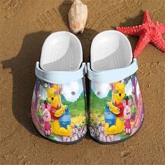 Get your product: Pooh Bear Piglet Winnie-The-Pooh Rubber Crocs Crocband Clogs, Comfy Footwear
1. PRODUCT INFORMATION:

Incredibly light and fun to wear.
Water-friendly and buoyant; weighs only ounces.
Ventilation ports add breathability and help shed water and debris.
Easy to clean and quick to dry.
Upper: Croslite.
Lining: Croslite.
Sole: Croslite.
2. SIZE CHART:
3. RETURN:
We will gladly issue you a replacement item or issue a refund back to your original form of payment for any of the follow Pooh Bear Characters, Piglet Winnie The Pooh, Winnie The Pooh Cartoon, Crocband Clog, Crocs Clog, Crocs Crocband, Clog Shoes, Cartoon Gift, Crocs Classic Clogs