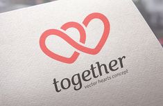 the logo for a company that sells heart shaped items to people who are in love with each other