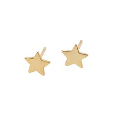 These twinkling little stars will complement your outfit with a delicate flash of gold. The star bright earrings are lovingly crafted by artisans of the asha handicrafts association. Sanskrit for “hope,” asha provides opportunities for artisans in and around mumbai. Starter Earrings, Gold Star Earrings, White Gold Studs, Baby Earrings, Tiny Star, Star Earrings Stud, Star Studs, Gold Price, Gold Star