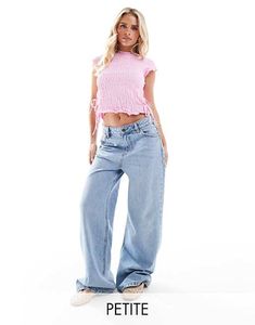 Bershka wide leg baggy jeans in dirty gray wash | ASOS Summer Cropped Streetwear Jeans, Trendy Cropped Bottoms With Five Pockets, Trendy Baggy Flare Jeans For Spring, Trendy Baggy Cropped Jeans For Spring, Trendy Light Wash Wide-leg Jeans, Spring Streetwear Cropped Bottoms, Spring Cropped Streetwear Bottoms, Trendy Relaxed Fit Wide-leg Jeans, Trendy Baggy Cropped Wide Leg Jeans