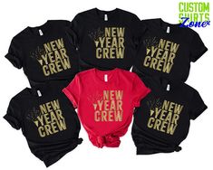 New Year Crew Shirts, Hello 2025 T-Shirt, Christmas Crew Shirt, Happy New Year, New Years Group Gift Shirts, Christmas Family Matching Tees 🎁 Enjoy your shopping ! Need custom made shirts? Don't hesitate to message us! Thanks for your support! CustomShirtsZone_ Family ✨There are all sizes in the dropdown menu. These designs are for both kids and adults. Please make sure you purchased the correct size. ----- How To Order ----- 1-) Please, check and review all the photos. 2-) Choose your t-shirt size and color. *Different styles of shirts may have different shades of same color choice due to different manufacturer brands. *For this reason, we recommend you to match shirts from the same styles if you want precisely matching colors (ex. Unisex, V-necks, Toddler, etc.). 3-) Click add to cart. Hello 2025, Custom Made Shirts, Group Gifts, Matching Tees, Matching Colors, Christmas Family, Crew Shirt, Family Matching, Unisex Shirts