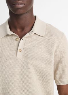 Crafted of a luxurious, breathable piqué-knit cotton, our short-sleeve sweater boasts the look of a classic polo shirt with the feel of your softest knit. Mens Knit Polo, Baby Clothes Sale, Mens Knit, Knit Polo Shirt, Men Stylish Dress, Polo Sweatshirt, Knit Polo, Sweater Collection, Polo Sweater