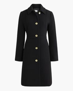 Wool-blend lady day coat Lady Day Coat, Mommy Clothes, Bday Wishlist, Mommy Outfits, Wool Coat Women, Coat For Women, Coat Women, Work Clothes, Black Coat