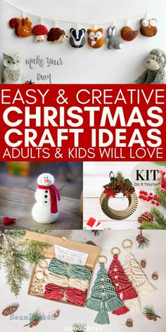 an easy and creative christmas craft idea for kids