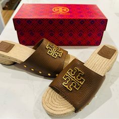 Beautiful Tory Burch Mule. Only Used Once. In Excellent Like New Condition. Size 9 100% Authentic Tory Burch Mules, Tory Burch Shoes, Mule Clogs, Mules Shoes, Mule, Clogs, Tory Burch, Like New, Women Shoes