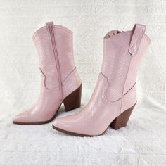 NEW ARRIVALS | Totally Wicked Footwear Ankle Boots Western, Boys Ankle Boots, Pink Cowgirl Boots, Embossed Boots, Short Suede Boots, Cowboy Ankle Boots, Girls Ankle Boots, Pink Snake, Womens Hiking Shoes