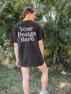 Oversized Tshirt Mockup, Back Shirt, Brand Image, Black Back, Tshirt Mockup, File Free, Shirt Mockup, Free Mockup, Back To Black