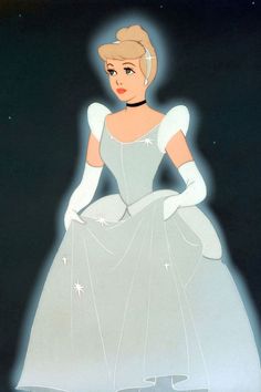 the princess aurora from disney's sleeping beauty in her white gown and tiara