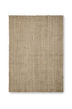 an area rug made out of jute on a white background with no one in it