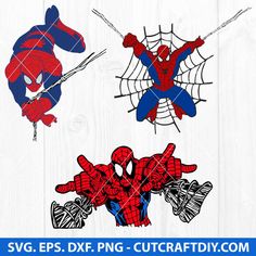 spiderman svg cut files