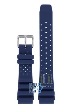 Citizen BN0151 & NY0096-12L Fugu Sea Watch Band 59-S53197 Dark Blue Silicone 20 mm Promaster Modern Blue Wear-resistant Watch Accessories, Durable Adjustable Blue Watch Bands, Sea Bracelet, Watch Band Bracelet, Citizen Watch, Band Bracelet, Diver, Watch Strap, Watch Band