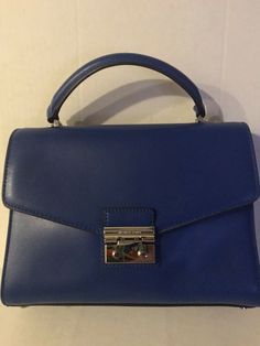 BRAND NEW MICHEAL KORS HANDBAG. ROYAL BLUE Comes with Michael KORS COVER No tags Shipped with USPS First Class. Micheal Kor, Micheal Kors Handbag, First Class, Bags Handbags, Royal Blue, Top Handle Bag, Shoe Accessories, Michael Kors, Bag Lady