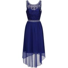 **Little Mistress Curve Cobalt Lace Dipped Hem Dress (€84) ❤ liked on Polyvore featuring dresses, blue, blue high low dress, short front long back dress, embellished dresses, blue midi dress and blue lace dress Long Back Dress, Lace High Low Dress, Embelished Dress, Short Maxi Dress, Mark Broumand, Embellished Midi Dress, Blue Dress Short