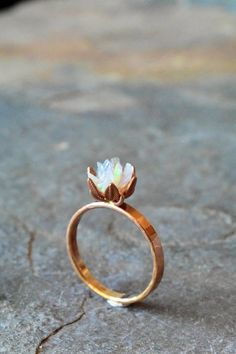 Lotus Ring, Fire Opals Jewelry, Opal Engagement Ring, Engagement Ring Rose Gold, Opal Engagement, Engagement Rings Opal