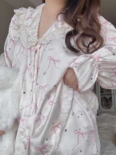 Get trendy with Ribbon Doll Silky Feeling Pajama Set - Lingerie available at Peiliee Shop. Grab yours for $29.90 today! Gothic Princess, Brand Collaboration, Fashion Accessories Jewelry, Bra Lingerie, Trending Dresses, Set Dress, Pajama Set, Pajamas, Lingerie