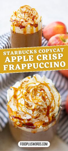 starbucks copycat apple crisp frappuccino