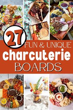 the ultimate collection of fun and unique charcuterie boards