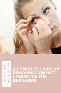 Removing Contact Lenses, How To Remove Contact Lenses, Contact Lenses Tips, Optician Marketing, Soft Contact Lenses, Irritated Eye, Diy Skin Care Recipes, Skin Care Recipes, Diy Skin Care