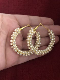 Excited to share the latest addition to my #etsy shop: Kundan jewelry, indian jewelry, pakistani jewelry, indian earrings, pakistani earrings, hoop earrings, gajra hoop, #noorzaracollection Bollywood Chandbali Beaded Earrings For Celebrations, Kundan Chandbali Beaded Earrings For Celebration, Chandbali Beaded Earrings For Festivals, Bollywood Pearl Earrings With Stone Work For Gifts, Bollywood Chandbali Beaded Earrings For Diwali, Bollywood Chandbali Beaded Earrings For Festivals, Bollywood Style Pearl Earrings With Stone Work As Gift, Bollywood Pearl Earrings With Stone Work, Bollywood Beaded Earrings For Wedding And Diwali