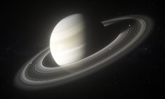 an image of saturn taken from space