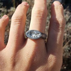 Excited to share the latest addition to my #etsy shop: Goldfish wax seal signet ring https://etsy.me/3mYpsqG #silver #animals #gray #pewter #minimalist #dome #oval #stamp #fish #goldfish #signetring #jewelry #ring #koi #carp #seal #wax #sealingwax #signet #marine #swim Wax Seal Ring, Fish Goldfish, Pewter Ring, Cast Rings, Fish Ring, Seal Wax, Koi Carp, Signet Rings, Sealing Wax