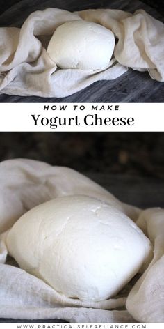 how to make yogurt cheese for bread making