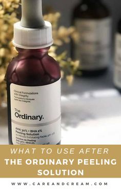 Discover the perfect post-peel care routine after using The Ordinary AHA 30% + BHA 2% Exfoliating Peeling Solution. Learn about The Ordinary peeling solution benefits, how to apply The Ordinary peeling solution correctly, and find an effective The Ordinary peeling solution routine to maximize the results. Plus: the ordinary skincare aesthetic, skin care solutions, even skin tone products, perfect skin care routine, skin care aesthetic, that girl, it girl, glow up, glass skin Even Skin Tone Products, Ordinary Peeling Solution, Chemical Exfoliant, The Ordinary Lactic Acid