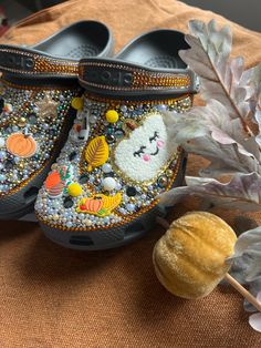 Pair of shoes available immediately, Crocs shoes in size US8 EU38/39 If you need shoes in a different size/color/style. Let me know! I will do anything you dream of! Custom Crocs, Crocs Jibbitz, You Dream, Crocs Shoes, Shoe Charms, Color Style, Autumn Fall, Do Anything, Fall Halloween