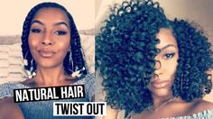 Quick And Easy Trick For Your Next Twist Out Using Curls Blueberry Bliss - Black Women's Natural Hair Styles - A.A.H.V Women With Natural Hair, Curls Blueberry Bliss, Hairstyle Videos, My New Haircut, Natural Hair Twist Out, American Hairstyles, Natural Hair Tutorials, Braid Out