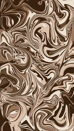 an abstract marble background in brown and beige colors with swirly lines on the edges