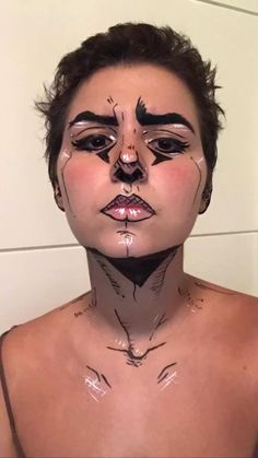 Makeup Anime, Drag Make-up, Punk Makeup, Makeup Inspired, Anime Makeup, Swag Makeup, Male Makeup, Dope Makeup