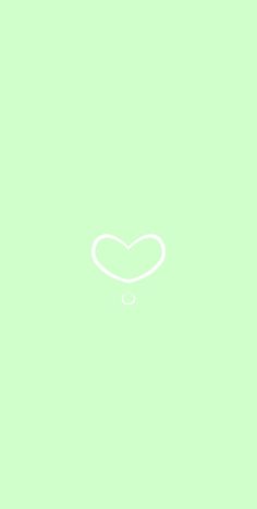 a white heart on a green background with the word love written in it's center